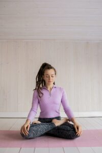 10 good habits for students : A Girl Doing Yoga